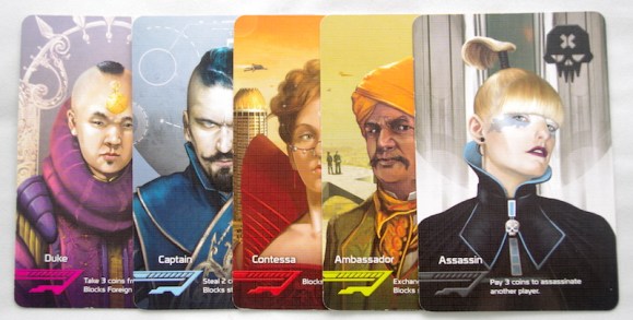 Coup Character cards