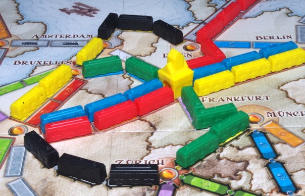 Ticket to Ride - Europe: In play