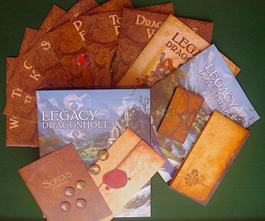 Legacy of Dragonholt - What's in the box