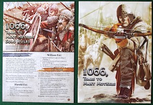 1066, Tears to Many Mothers - Rulebooks