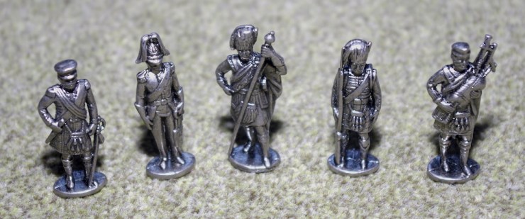 Pewter Scottish Soldiers - 40mm