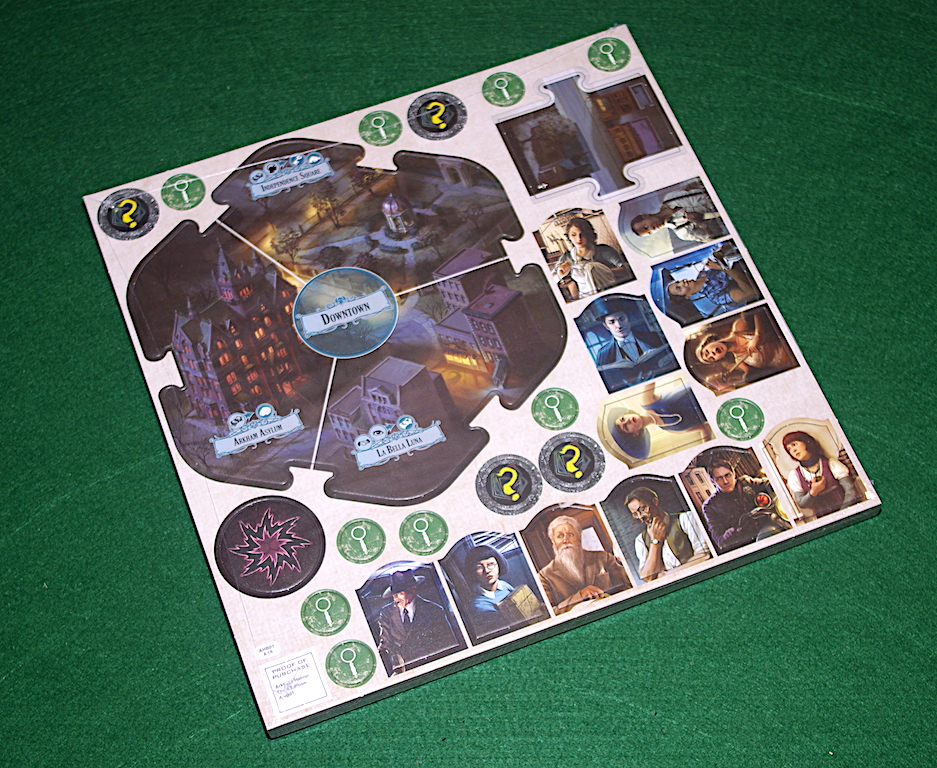 Arkham Horror 3rd Edition - Punch Boards