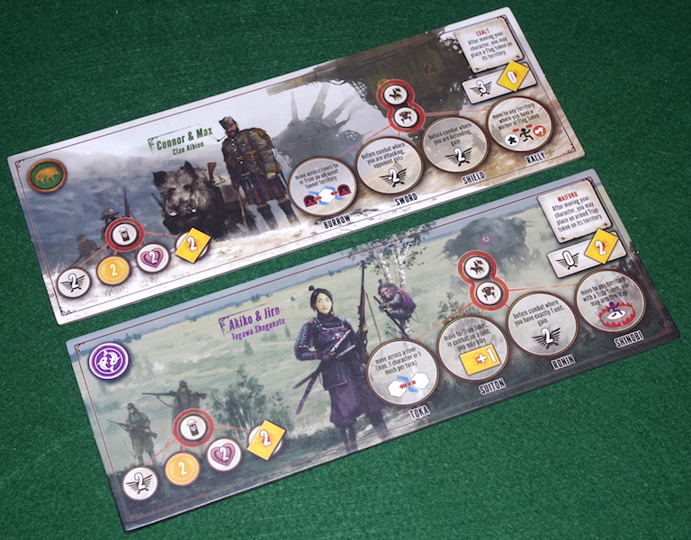 Scythe: Invaders From Afar - Faction Mats