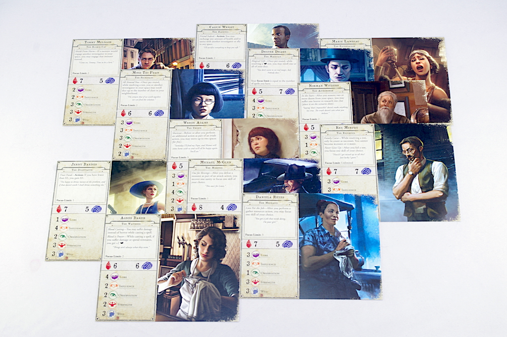 Arkham Horror 3rd Edition - Investigators