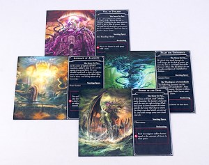 Arkham Horror 3rd Edition - Scenario cards