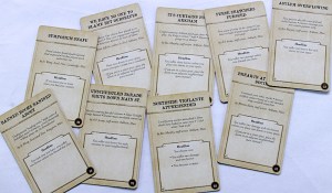 Arkham Horror 3rd Edition - headline cards