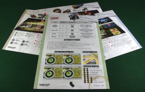 U-Boot The Board Game - Player Aids