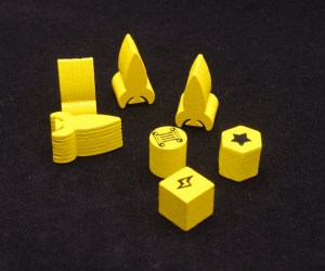 Tiny Epic Galaxies - Wooden tokens