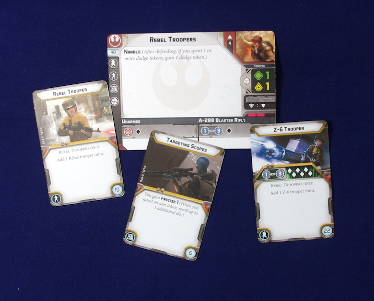 Rebel Troopers - Example Unit