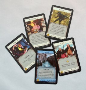 Dominion Second Edition - Attack and Reaction cards