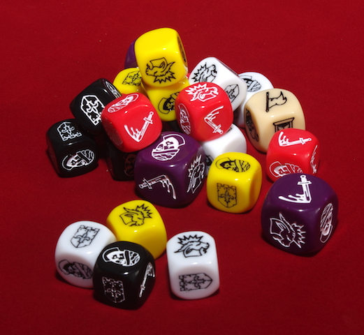 Time of Legends: Joan of Arc - Dice