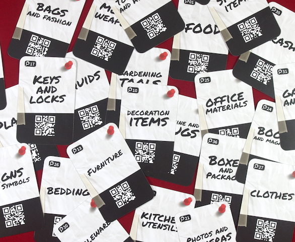 Chronicles of Crime - Evidence category cards