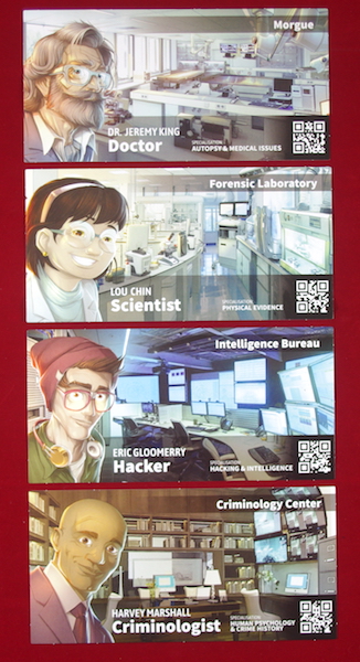 Chronicles of Crime - Forensic contacts