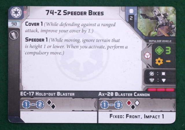 Star Wars: Legion - Speeder bikes