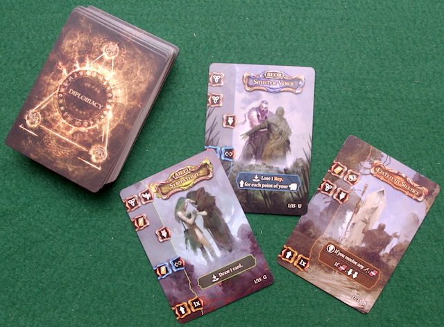 Tainted Grail: The Fall of Avalon - Diplomacy Decks