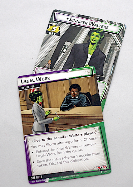 Marvel Champions: The Card Game - obligations