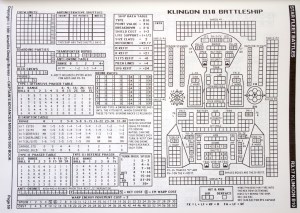 Star Fleet Battles - SSD