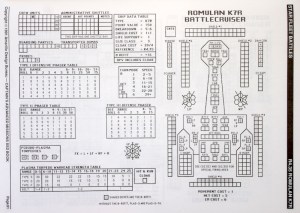 Star Fleet Battles - SSD