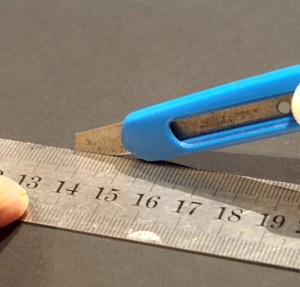 Working with foam board