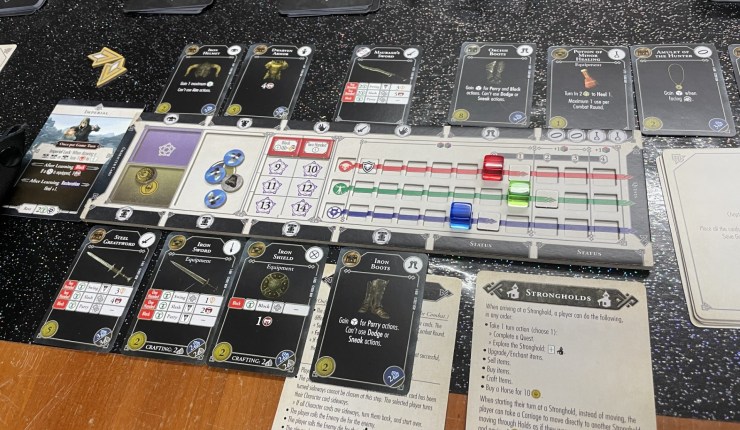 Skyrim The Adventure Board Game