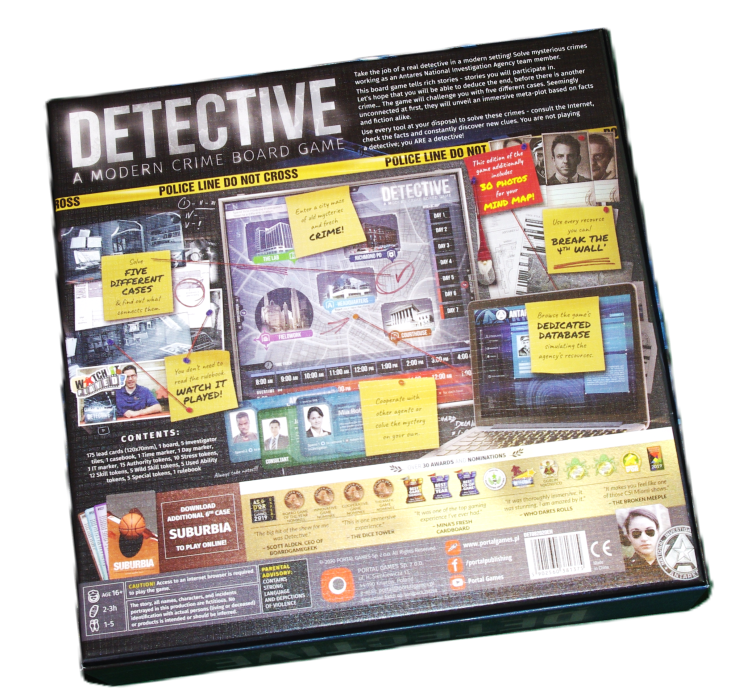 Detective A Modern Crime Board Game